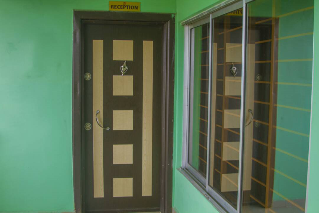 reception door